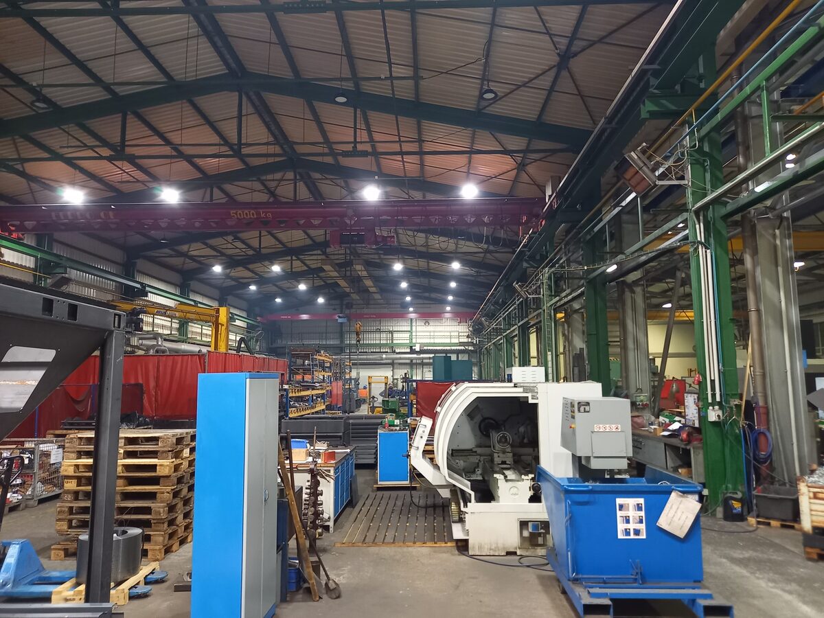 KEB-EGE Kajov – Řízení vytápění hal